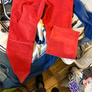 Free People Scarlet Corduroy Trousers